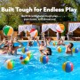 JOYIN 20cm Pelota de Playa (12 Pack) Pelota Hinchable Juguetes inflables Pelota de Playa en Colores de Verano