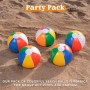 JOYIN 20cm Pelota de Playa (12 Pack) Pelota Hinchable Juguetes inflables Pelota de Playa en Colores de Verano