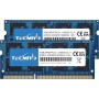 TECMIYO 8GB Kit (2x4GB) PC3L-12800S DDR3 1600MHZ Sodimm DDR3L-1600 PC3-12800 CL11 1.35V/1.5V 204Pin Non-ECC Unbuffered Laptop