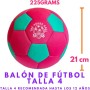 Safe Sport Gear The House Ball Le House Ball - El Balón de Fútbol de Interior Original, Suave y Seguro, Tamaño 4 - Diseñado para