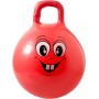 Idena 40093 – Salto Ball Happy Face, 45 – 50 cm, Color Rojo