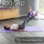Core Balance Pelota de Pilates Pequeña. Softball 23cm Diámetro. Antideslizante, Anti Reventones, PVC Seguro. para Yoga,