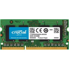 Crucial - PC3-12800 4G - RAM CT51264BF160BJ DDR3 1600 MHz CL11 Memoria Portátil
