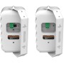 Audibax Delta 52 BT White Pareja de Altavoces Bluetooth – Altavoces Activos de Alto Rendimiento para Pared – Compatible con