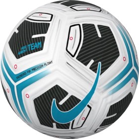Nike FZ7540-102 NK Academy - Team - FA24 Recreational Soccer Ball Unisex White/Black/LT Blue Fury Tamaño 5