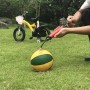 SZSHIMAO Bomba para balones con 4 Agujas, 2 boquillas y 1 Manguera para fútbol, Rugby, Voleibol, Baloncesto, Balonmano, Globo,