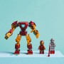 LEGO Marvel Armadura Robótica de Iron Man vs. Ultrón Juguete de Superhéroes con Minifiguras, Figura Articulada de Robot, Juego