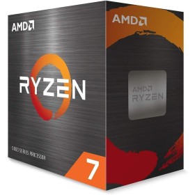 AMD Ryzen 7 5800X Procesador (8 núcleos/16 threads, 105W DTP, Socket AM4, 36 MB Caché, Reloj de aumento máx. hasta 4,7Ghz, no