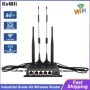 KuWFi-enrutador WiFi inalámbrico 4G LTE de 300Mbps, 4 antenas piezas d