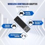 Adaptador Mando para PC Windows 10/11/8/8.1/7 - USB Gaming Receiver inalámbrico Compatible con Xbox One/One X S/Series X S/Elite