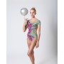 DRUNA Pelota de Gimnasia Rítmica de Metalizada + Glitter de PVC 17 cm 300 gr, Aparto de Gimnasia, Pelota de Ejercicio