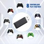 Adaptador Mando para PC Windows 10/11/8/8.1/7 - USB Gaming Receiver inalámbrico Compatible con Xbox One/One X S/Series X S/Elite