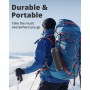 Tronsmart T7 Altavoz Portátil Bluetooth 5.3, Luces Led y Protección Agua IPX7, Graves Potentes con Sonido Stereo 360° de Alta