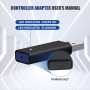 Adaptador Mando para PC Windows 10/11/8/8.1/7 - USB Gaming Receiver inalámbrico Compatible con Xbox One/One X S/Series X S/Elite