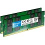 DDR3/DDR3L Laptop Memória RAM 16GB Kit (2x8GB) 1600MHz CL11 SODIMM Wlizedle Computador Módulo de Memória PC3-12800 /PC3L-12800