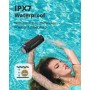 Tronsmart T7 Altavoz Portátil Bluetooth 5.3, Luces Led y Protección Agua IPX7, Graves Potentes con Sonido Stereo 360° de Alta