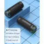 Tronsmart T7 Altavoz Portátil Bluetooth 5.3, Luces Led y Protección Agua IPX7, Graves Potentes con Sonido Stereo 360° de Alta