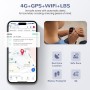 SWGOTA 4G Reloj Inteligente Niño, Smartwatch Niños con GPS, Ilamadas, Videollamadas, Mensajes, Modo Escuela, Función SOS, IP68