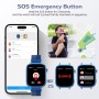 SWGOTA 4G Reloj Inteligente Niño, Smartwatch Niños con GPS, Ilamadas, Videollamadas, Mensajes, Modo Escuela, Función SOS, IP68