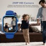 SWGOTA 4G Reloj Inteligente Niño, Smartwatch Niños con GPS, Ilamadas, Videollamadas, Mensajes, Modo Escuela, Función SOS, IP68