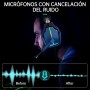 Tatybo Auriculares Gaming para Ps4 Ps5 PC Xboxone Switch, Cascos Gaming Estéreo con 90° Almohadillas Giratorias, Micrófono con