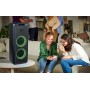 Metronic 477182 - Altavoz portátil Bluetooth Potente 600W Party XL, LED Lights, USB, MicroSD, 2 entradas para Micro, AUX-IN,
