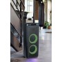 Metronic 477182 - Altavoz portátil Bluetooth Potente 600W Party XL, LED Lights, USB, MicroSD, 2 entradas para Micro, AUX-IN,