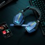 Tatybo Auriculares Gaming para Ps4 Ps5 PC Xboxone Switch, Cascos Gaming Estéreo con 90° Almohadillas Giratorias, Micrófono con