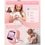 SWGOTA 4G Reloj Inteligente Niño, Smartwatch Niños con GPS, Ilamadas, Videollamadas, Mensajes, Modo Escuela, Función SOS, IP68