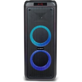 Metronic 477182 - Altavoz portátil Bluetooth Potente 600W Party XL, LED Lights, USB, MicroSD, 2 entradas para Micro, AUX-IN,