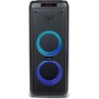 Metronic 477182 - Altavoz portátil Bluetooth Potente 600W Party XL, LED Lights, USB, MicroSD, 2 entradas para Micro, AUX-IN,