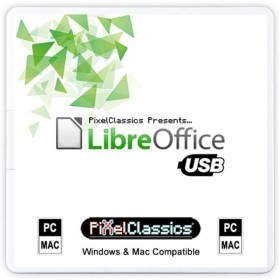 LibreOffice Office Suite 2025 en USB | Compatible con Microsoft Office Word, Excel y PowerPoint Professional Home & Business |