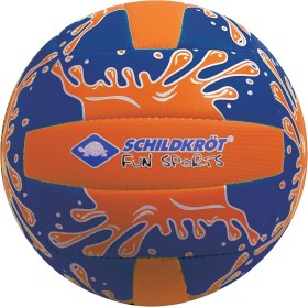 Schildkrot Mini Pelota de Voleibol de Playa, Tamaño 2, Ø 15 cm, Superficie Textil Antideslizante, Resistente al Agua Salada,