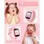 SWGOTA 4G Reloj Inteligente Niño, Smartwatch Niños con GPS, Ilamadas, Videollamadas, Mensajes, Modo Escuela, Función SOS, IP68