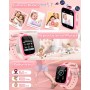 SWGOTA 4G Reloj Inteligente Niño, Smartwatch Niños con GPS, Ilamadas, Videollamadas, Mensajes, Modo Escuela, Función SOS, IP68
