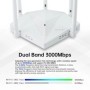 Enrutador EDUP RT2980 OpenWRT AX3000 3000Mbps banda Dual 2,4/5GHz Giga