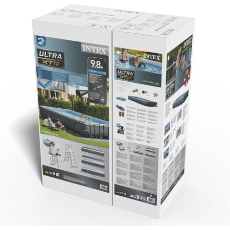 Intex 32 pies x 16 pies x 52 Pulgadas Ultra XTR Rectangular Pool Set