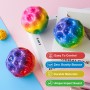 OSDUE 3PCS Pelota Que Rebota de Color, Pelota Saltarina de Espuma de PU Elástica Sólida, Pelota Que Rebota en Forma de Planeta,