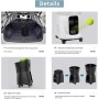 ZenoPlanet PT-Mini Pro Máquina de Pelotas de Tenis – Compacta y Portátil con Control Remoto, Ideal para Entrenamiento
