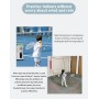 ZenoPlanet PT-Mini Pro Máquina de Pelotas de Tenis – Compacta y Portátil con Control Remoto, Ideal para Entrenamiento