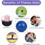 SWINILAYA Redondo Ball 25 cm - Pelota De Ejercicios De Yoga Y Pilates De para Entrenamiento De Equilibrio De Estabilidad para