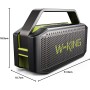 W-KING Altavoz Bluetooth Potente Grande 100W MAX 60W, Impermeable Al Aire Libre Portátil Exterior Altavoz Portatil Potente, 40h