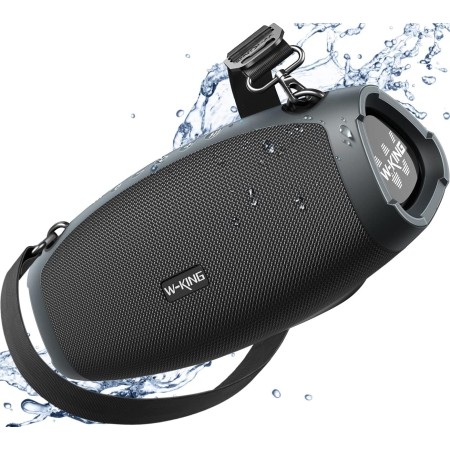 W-KING 120W PICO Altavoces Bluetooth Grande Portátiles con Super Bajo, 70W RMS Impermeable Speaker de Inalámbrico para Fiesta,