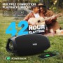 W-KING 120W PICO Altavoces Bluetooth Grande Portátiles con Super Bajo, 70W RMS Impermeable Speaker de Inalámbrico para Fiesta,