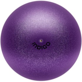 DRUNA Pelota de Gimnasia Rítmica de Metalizada + Glitter de PVC 15 cm 300 gr, Aparto de Gimnasia, Pelota de Ejercicio