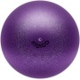 DRUNA Pelota de Gimnasia Rítmica de Metalizada + Glitter de PVC 15 cm 300 gr, Aparto de Gimnasia, Pelota de Ejercicio