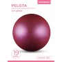 DRUNA Pelota de Gimnasia Rítmica de Metalizada + Glitter de PVC 15 cm 300 gr, Aparto de Gimnasia, Pelota de Ejercicio
