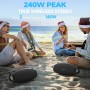 W-KING 120W PICO Altavoces Bluetooth Grande Portátiles con Super Bajo, 70W RMS Impermeable Speaker de Inalámbrico para Fiesta,