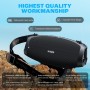 W-KING 120W PICO Altavoces Bluetooth Grande Portátiles con Super Bajo, 70W RMS Impermeable Speaker de Inalámbrico para Fiesta,