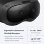 HTC Vive Focus Vision: Auriculares VR para PC y Realidad Mixta + Controladores, Negro, Compatible con el Modo DisplayPort,